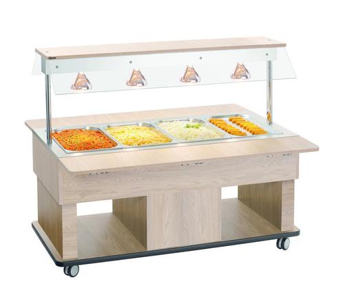 Verwarmde Buffetwagen KIDS | 4x 1/1 GN | 230V |, Zakelijke goederen, Horeca | Keukenapparatuur, Nieuw in verpakking, Verzenden