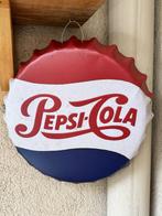 Pepsi-Cola dopje bord - Emaille bord - Roestvrij staal