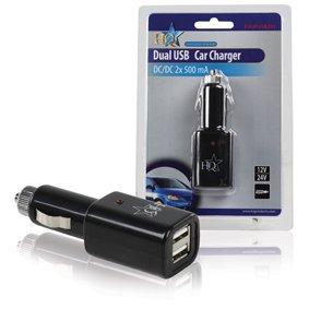 HQ dubbele USB auto lader, Elektronische apparatuur, Overige elektronische apparatuur, Ophalen of Verzenden