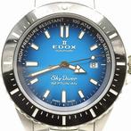 Edox - Sky Diver - Neptunian - 1428418 - 80120 - Homme -, Handtassen en Accessoires, Horloges | Heren, Nieuw