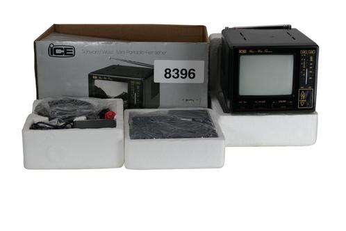 ICE - Vintage Black & White Mini-TV (BOXED), Audio, Tv en Foto, Televisies, Verzenden