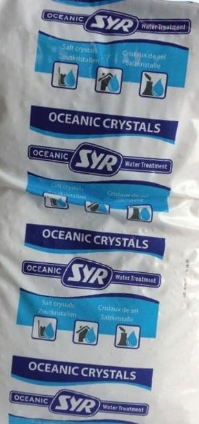 Sel adoucissant SYR Oceanic Crystals 4 x 25kg, Jardin & Terrasse, Accessoires de piscine, Neuf, Enlèvement ou Envoi