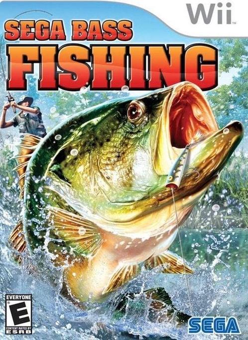 SEGA Bass Fishing (Wii Games), Games en Spelcomputers, Games | Nintendo Wii, Zo goed als nieuw, Ophalen of Verzenden