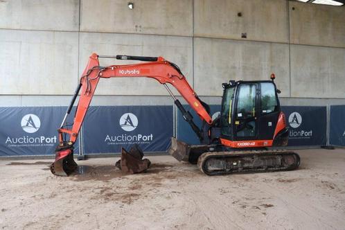 Veiling: Rupsgraafmachine Kubota KX080-4 Diesel 2016, Zakelijke goederen, Machines en Bouw | Kranen en Graafmachines, Ophalen