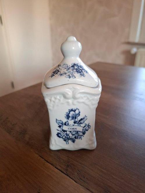 Delft, Plateelbakkerij - Pot (6) - Faïence - Bleu Delft, Antiek en Kunst, Antiek | Keukengerei