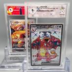 2 Graded card - CHARIZARD SR + CHARIZARD CHR - Graad 9.5, Nieuw
