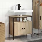 vidaXL Badkamer Lavabokast Sonoma Eik 60x30x60 cm, Huis en Inrichting, Verzenden, Nieuw