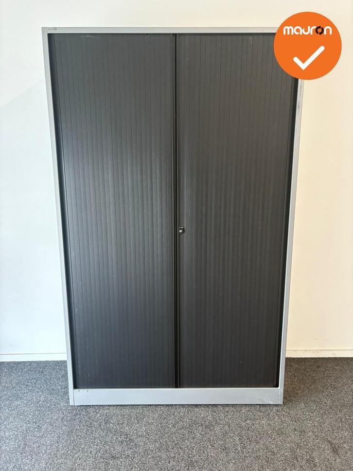 Roldeurkast - Ahrend - B Keuze - 195x120x45cm - Zilvergrijs, Zakelijke goederen, Kantoor en Winkelinrichting | Kantoormeubilair en Inrichting