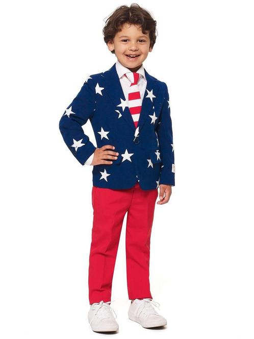 USA Stars Stripes Pak Jongen OppoSuits, Enfants & Bébés, Costumes de carnaval & Déguisements, Envoi