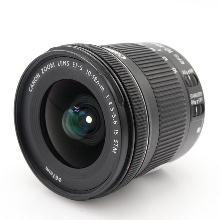 Canon EF-S 10-18mm F/4.5-5.6 IS STM | Occasion, Audio, Tv en Foto, Foto | Lenzen en Objectieven, Ophalen of Verzenden