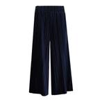 Arniesays • blauwe velvet broek • L, Kleding | Dames, Verzenden, Nieuw