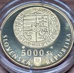Slowakije. 5000 Sk 1999 – Mintage of the first toliar coins