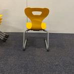 HaBa schoolstoelen, stapelstoel, zithoogte 35 cm, Geel -, Gebruikt, Eén