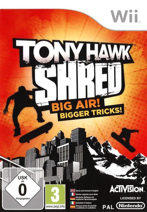 Tony Hawk Shred-Incl. Skateboard (Wii) Gebruikt, Games en Spelcomputers, Games | Nintendo Wii, Ophalen of Verzenden