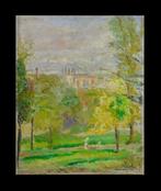 Ernet Quost 1844-1931. - Vue dun parc des environs de