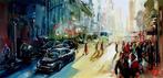 Jurij Frey (XX) - Straße, Antiek en Kunst, Kunst | Schilderijen | Modern