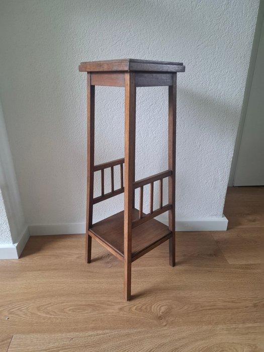 Plantentafel - plantentafel - hout eik, Antiek en Kunst, Curiosa en Brocante