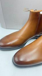 Santoni - Bottes Chelsea - Taille : EU 44 - Neuf dans sa