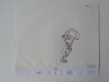 Matt Groening - 1 Original drawing - The Simpsons - The beschikbaar voor biedingen