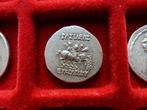 Royaume bactrien. Eukratides I Megas (c. 170-145 BC). Drachm, Postzegels en Munten
