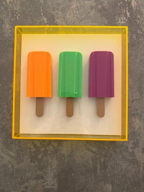 KIRAS - 3 FLAVORS, Antiek en Kunst, Kunst | Schilderijen | Modern