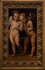 Raffaello Sanzio (1483-1520), D’après - Putti with a Musical