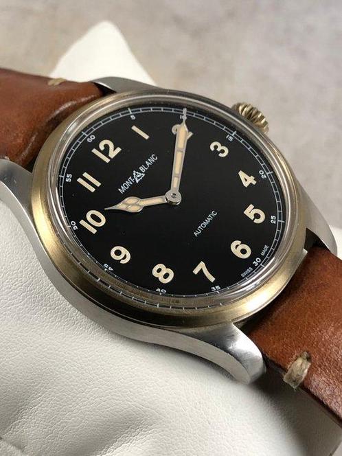 Montblanc - 1858 Bronze Automatic - 116241 - Homme - 2020 et, Handtassen en Accessoires, Horloges | Heren