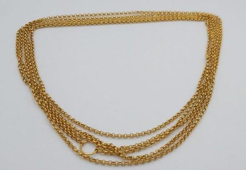 Halsketting - 19.2 kt. Geel goud, Handtassen en Accessoires, Kettingen