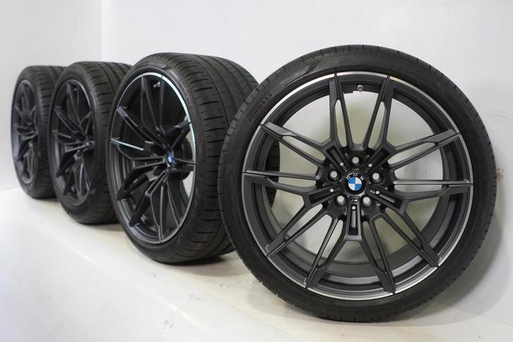 BMW M3 M4 G80 G82 825M 19 inch velgen Pirelli Zomerbanden Or, Auto-onderdelen, Banden en Velgen, Ophalen of Verzenden