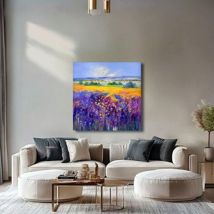 Casals - Gladiiolos y colsas, la belleza de la primavera, Antiek en Kunst, Kunst | Designobjecten