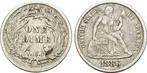 1 Dime 1886 Usa: (MuntenenBankbiljetten-Wereldmunten), Postzegels en Munten, Munten | Amerika, Verzenden