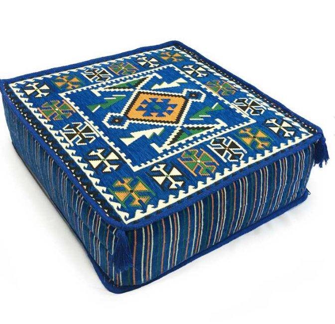 Ottomaanse kussen - Kelim - 60 cm - 60 cm, Antiquités & Art, Art | Objets design