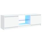 Tv-meubel LED wit 120cm | Retour Deal | -46% (tv meubel), Huis en Inrichting, Kasten |Televisiemeubels, 100 tot 150 cm, Verzenden