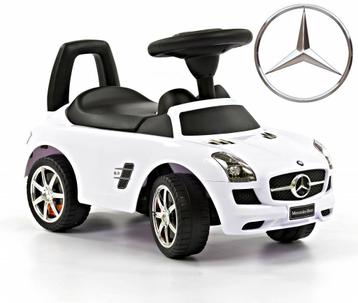 Mercedes SLS-AMG - Loopauto - Wit - Loopauto 1 jaar -