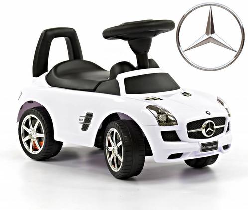 Mercedes SLS-AMG - Loopauto - Wit - Loopauto 1 jaar -, Enfants & Bébés, Jouets | Éducatifs & Créatifs, Envoi