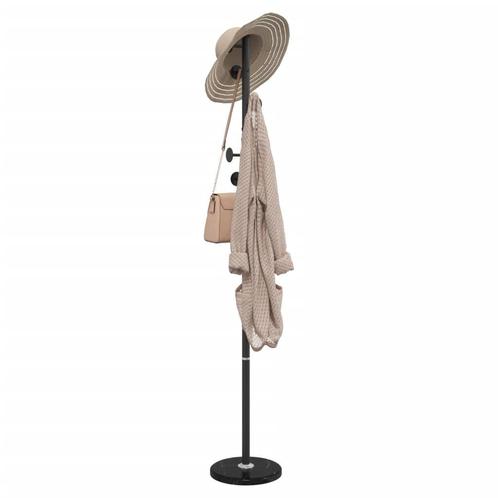 vidaXL Kapstok 176 cm gepoedercoat ijzer zwart, Huis en Inrichting, Woonaccessoires | Kapstokken, Nieuw, Verzenden