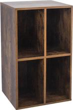 2dekans | VDD Vinyl Wish - Platenkast - Bruin - 74.5x37x44.5, Ophalen of Verzenden, Nieuw