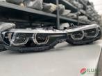 BMW F30 F31 BLACK FULL LED G+D KPL 7492615 7492616, Auto-onderdelen, Verlichting, Verzenden, Gebruikt, BMW