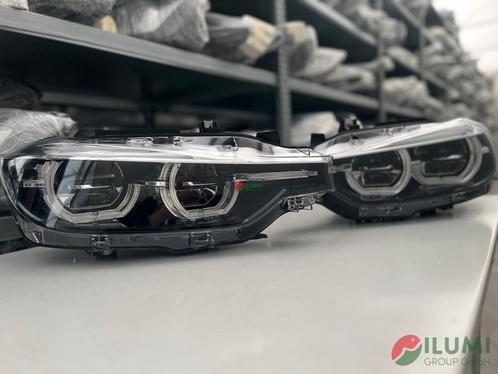 BMW F30 F31 BLACK FULL LED G+D KPL 7492615 7492616, Auto-onderdelen, Verlichting, Gebruikt, BMW, Verzenden
