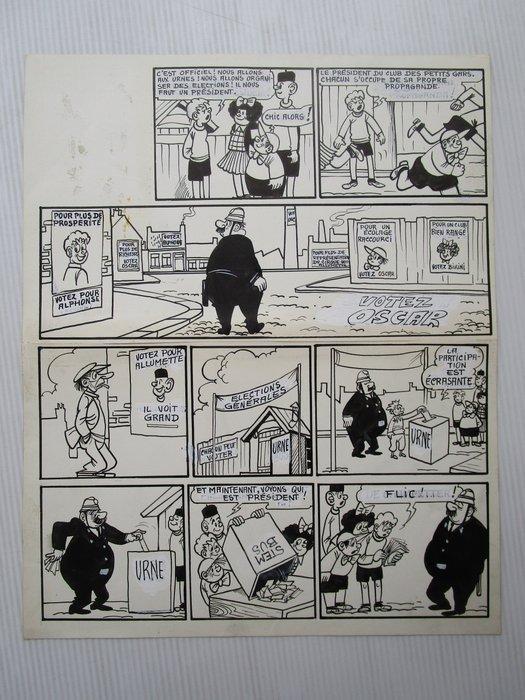 De Lustige Kapoentjes - groot formaat album + originele, Boeken, Stripverhalen