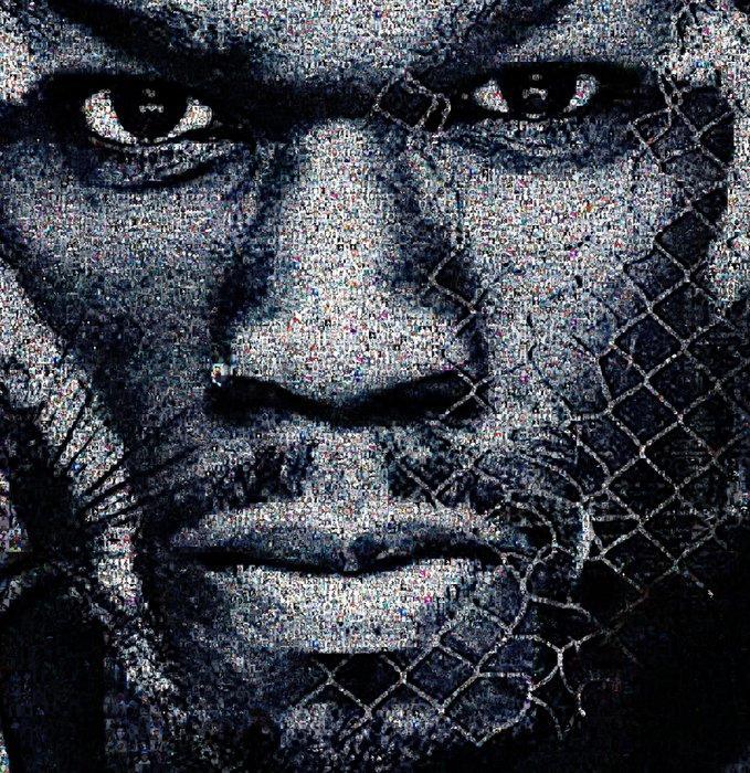 David Law - Crypto 50 Cent III - Format XL - 60x60, Antiek en Kunst, Kunst | Designobjecten