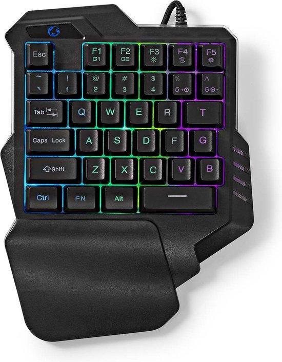 Bedraad Gaming Toetsenbord - USB Type-A - Membrane Toetse..., Computers en Software, Muizen, Nieuw, Verzenden