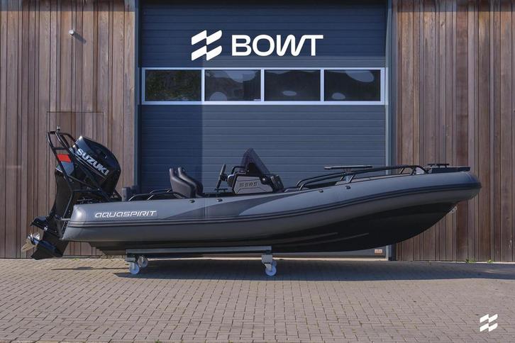 AQUASPIRIT S585DC | Aluminium RIB | D-Tubes | Suzuki DF150, Watersport en Boten, Rubberboten, Ophalen