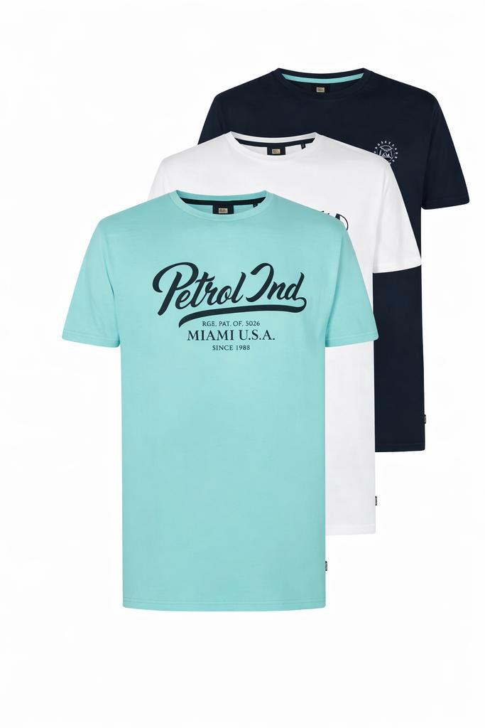 2dekans | Petrol Industries Classic T-Shirt Heren - Set van, Vêtements | Hommes, T-shirts, Enlèvement ou Envoi