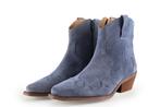 Manfield Cowboy laarzen in maat 38 Blauw | 5% korting, Kleding | Dames, Schoenen, Zo goed als nieuw, Manfield, Verzenden, Blauw