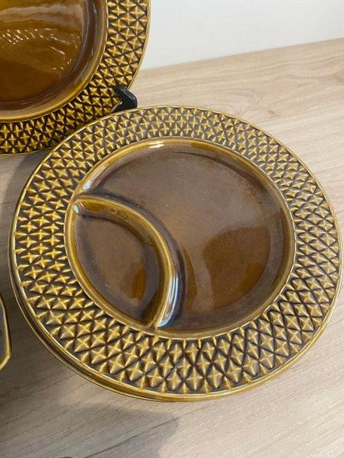 Sarreguemines - Digoin - Assiette de service (7) - Céramique, Antiek en Kunst, Antiek | Meubels | Tafels