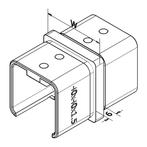 Celest buisverbinder voor balustrade handrail rechthoekig, Verzenden, Nieuw