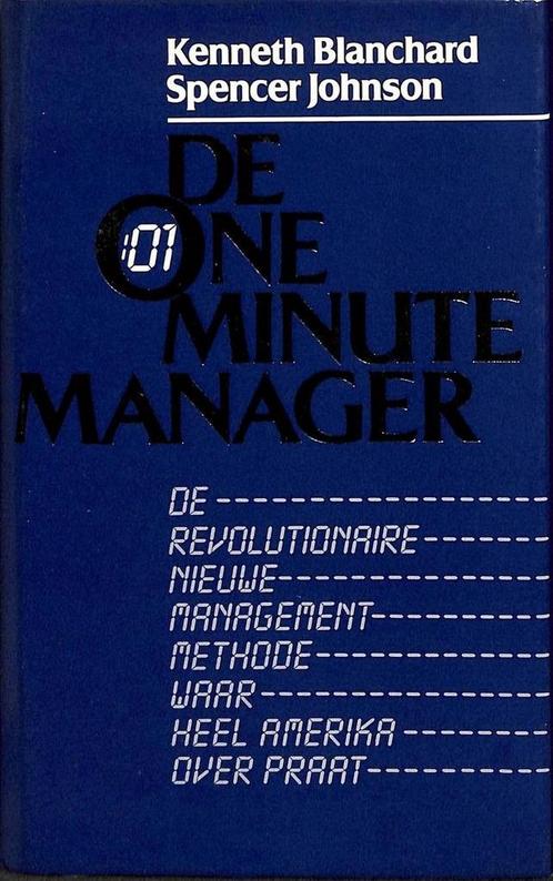 ONE MINUTE MANAGER / BASISBIBLIOTHEEK MANAGER 9789020432060, Boeken, Economie, Management en Marketing, Zo goed als nieuw, Verzenden