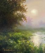 Emre Kinali - Foggy day, Antiek en Kunst, Kunst | Schilderijen | Modern