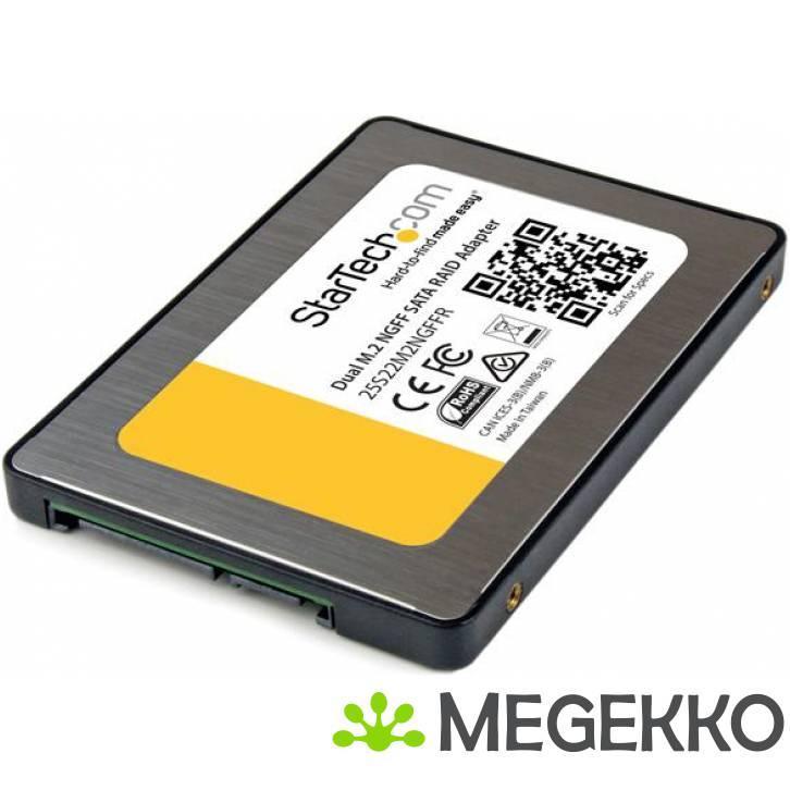 StarTech.com Dubbele M.2 NGFF SATA adapter met RAID, Informatique & Logiciels, Cartes réseau, Envoi